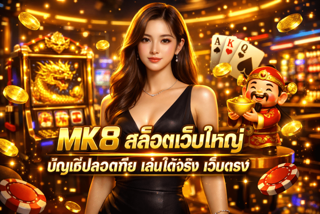 MK8 สล็อตเว็บใหญ่ บัญชีปลอดภัย เล่นได้จริง เว็บตรง