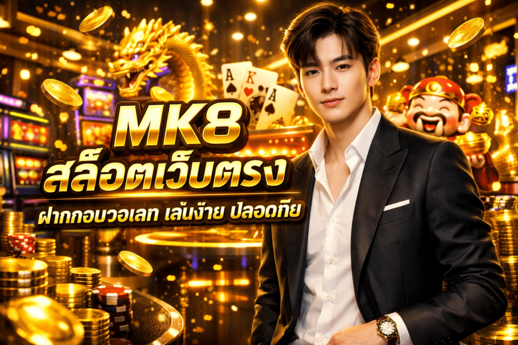 MK8 สล็อตเว็บตรง ฝากถอนวอเลท เล่นง่าย ปลอดภัย