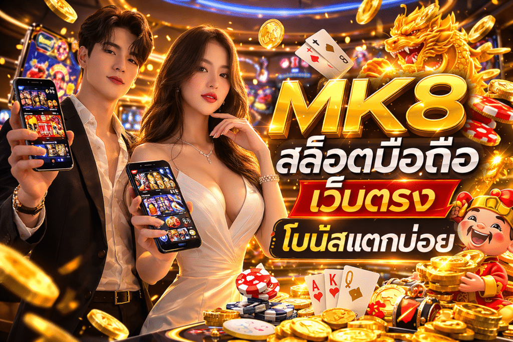 MK8 สล็อตมือถือ เว็บตรง โบนัสแตกบ่อย มีแต่เกมยอดนิยม