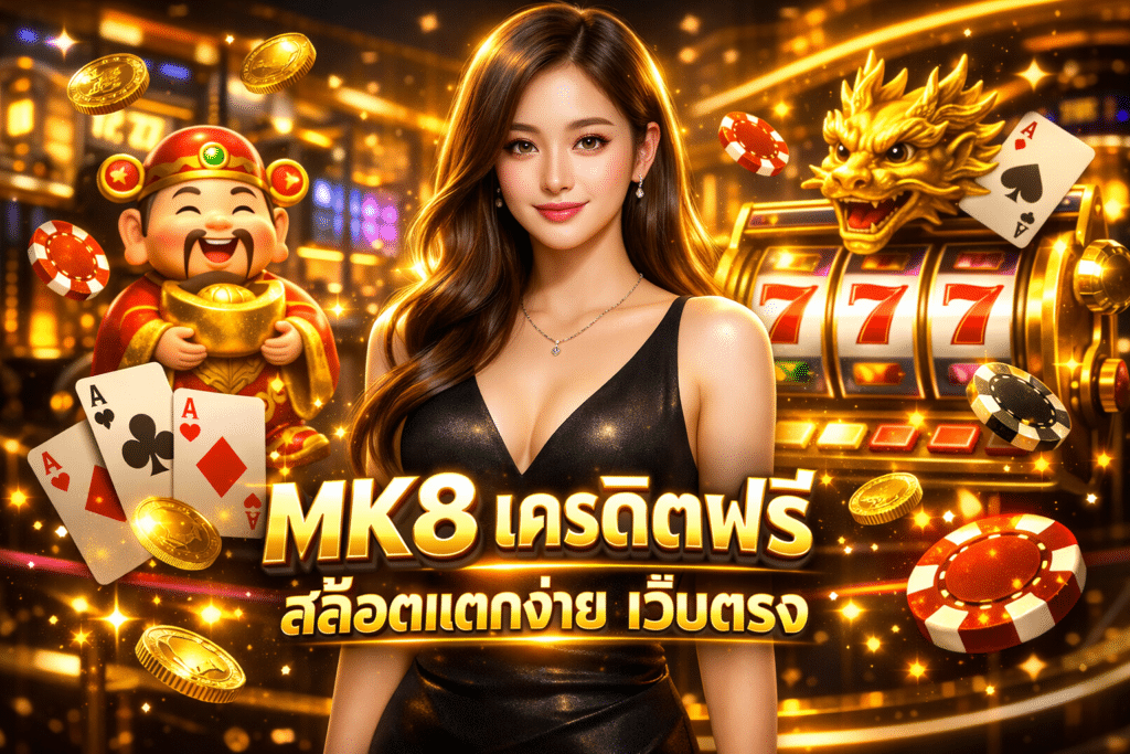 MK8 เครดิตฟรี สล็อตแตกง่าย เว็บตรง มีโปรให้สมาชิกบ่อย